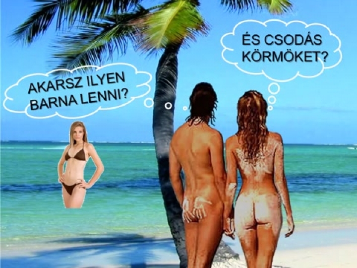 Szexi barna bőr és káprázatos körmök