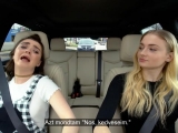 Carpool Karaoke - Sophie Turner & Maisie...