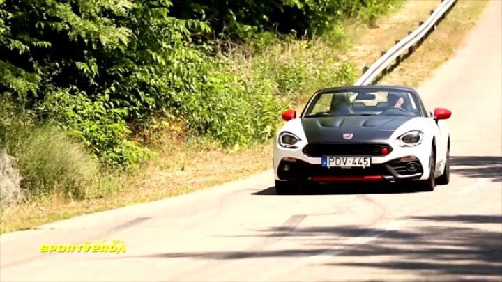 Abarth 124 Spider teszt - SportVerda (Tordai István)