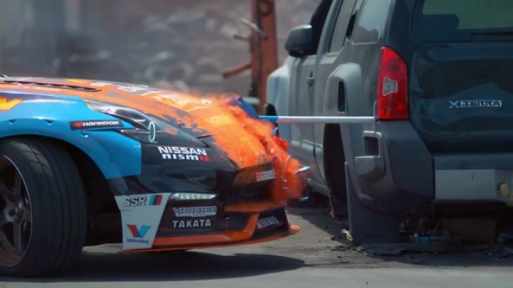 Driftelés a roncstelepen