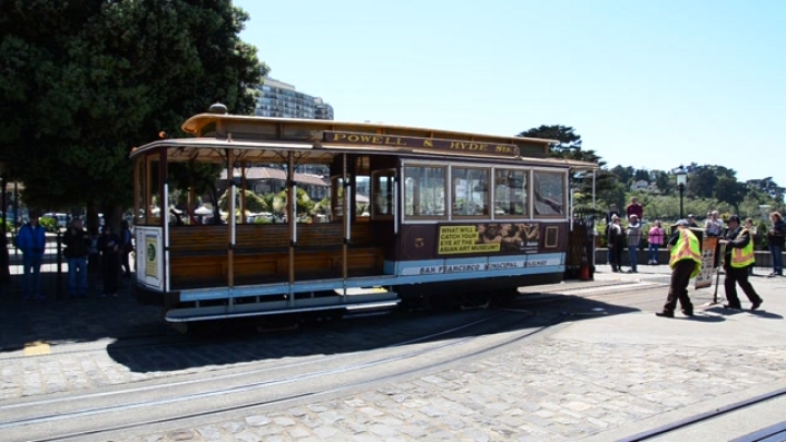 USA, San Francisco: Cable Car