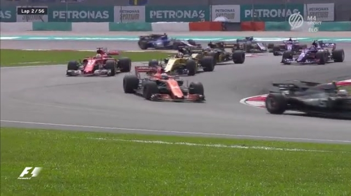 Formula1 2017 Maláj GP Futam Part1