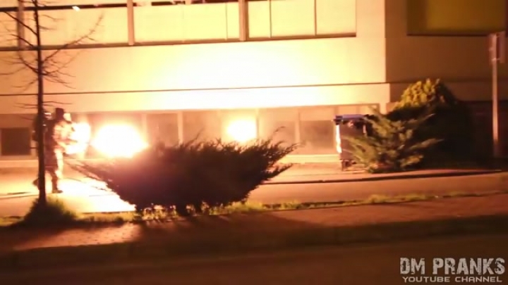 Flamethrower Psycho Scare Prank
