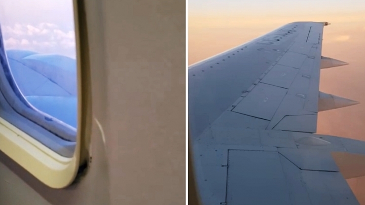 Ijesztő problémát talált egy utas a repülőn
