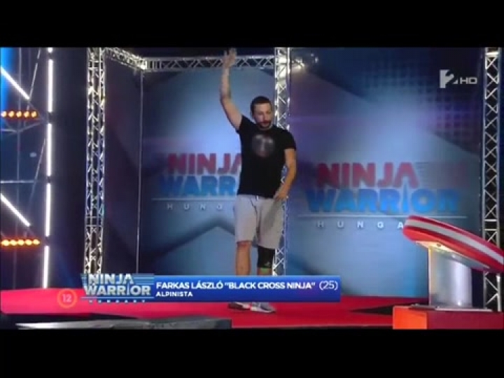 Farkas Laci - Középdöntő (Ninja Warrior Hungary)