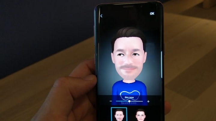 Samsung Galaxy S9 animált emoji