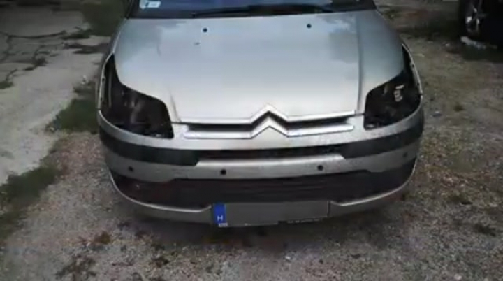 Lökhárító javítás és műanyaghegesztés Citroen C4