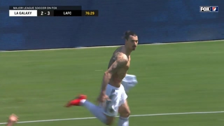 Ibrahimovic első MLS-gólja