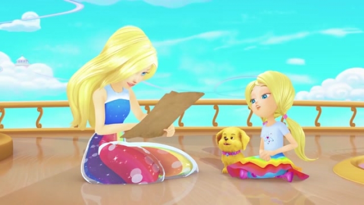 Barbie Dreamtopia - 1. Évad - 8. Rész - Prizma Hercegnő Elveszett Kincse (Magyar Szinkron - DVDRip)