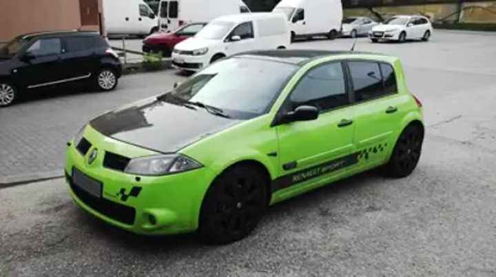 Lökhárító javítás: Renault Megan Sport RS