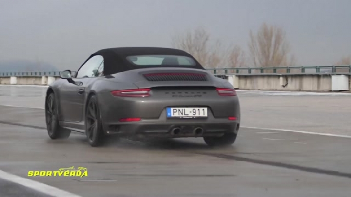 Porsche 911 Carrera GTS Cabriolet teszt - SportVerda (Tordai István)