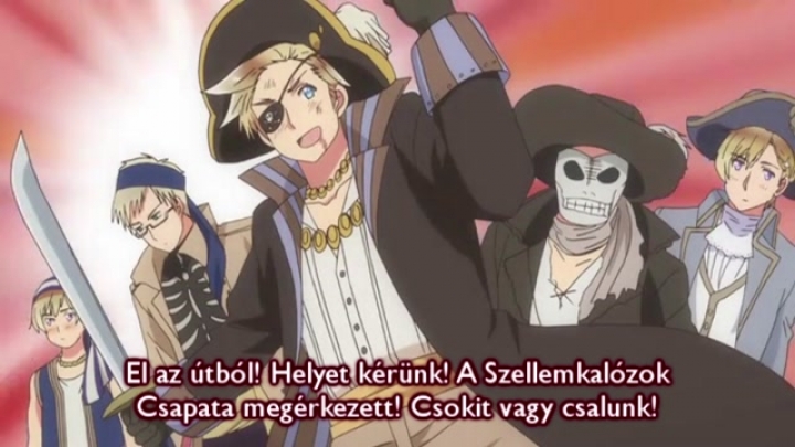 Hetalia: The World Twinkle Extra Disc | Surprise Halloween! (magyar felirattal)