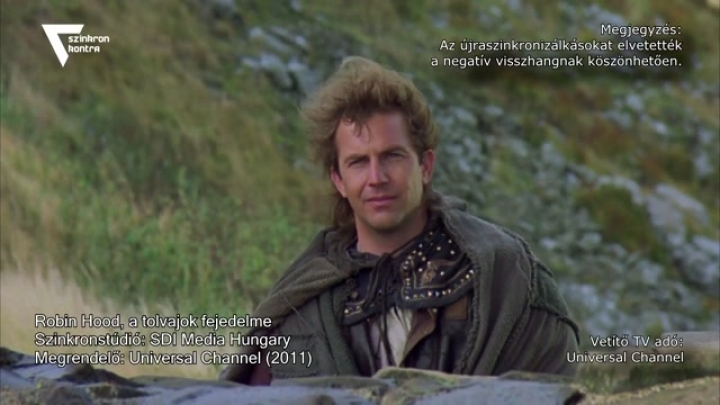 Szinkron Kontra - Robin Hood, a tolvajok fejedelme [Mozi vs. Universal Channel szinkron]