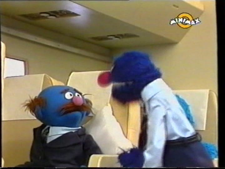 Szezám utca - Groover a légiutaskisérő