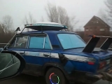 UFO autó az orosz autopályán
