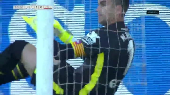 Federico Cartabia Deportivo vs Mallorca 1-0 Freekick goal