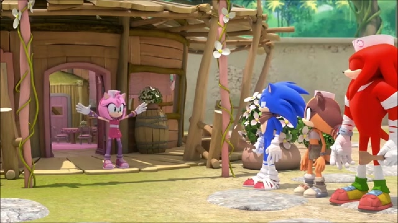 Hedgehogs Can't Swim: Sonic Boom, Episode 1.27: Chez Amy