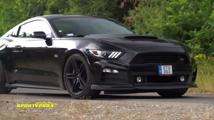 730 lóerős DF MUSTANG ROUSH teszt