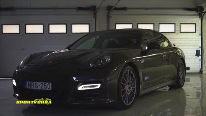 PORSCHE PANAMERA GTS teszt - SportVerda