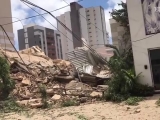 Prédio de 7 andares desaba em Fortaleza