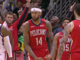 A Jazz-Pelicans NBA-meccs vége