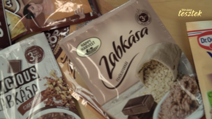 Dívány tesztek: Csokis zabkása