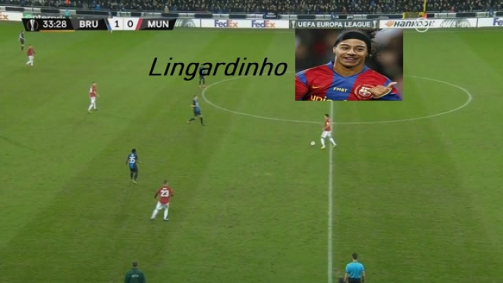 Lingard vs Brugge