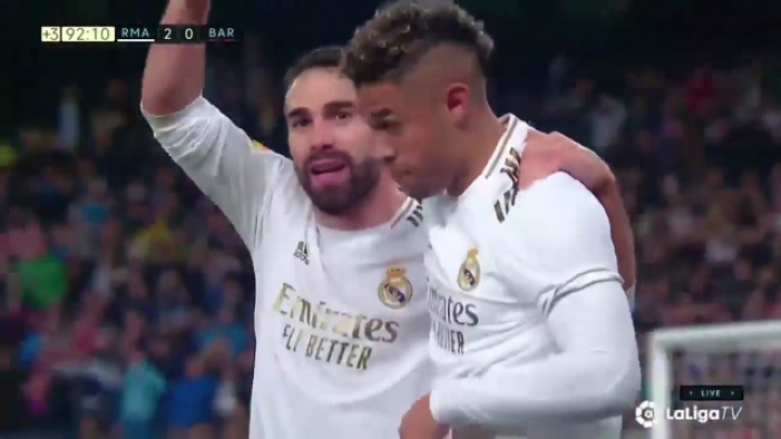Real Madrid vs Barcelona 2-0, Mariano Díaz