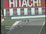 Rubens Barrichello balesete az 1994-es San...