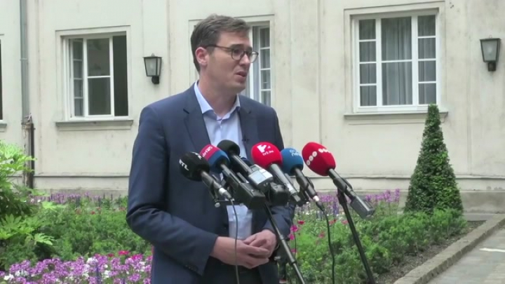 Karácsony Gergely és a mikrofonok