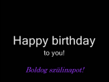 Weird Al Yankovic - Happy Birthday (Magyar...