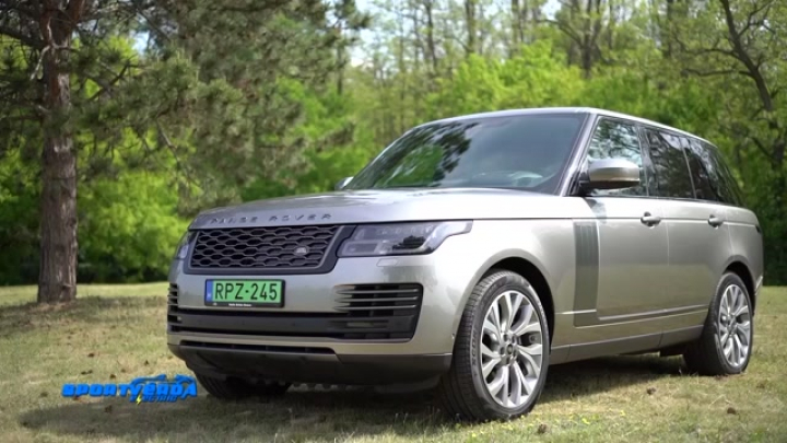 RANGE ROVER Hybrid teszt - SportVerda