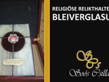 Religiöse Relikthalter Box Bleiverglasung -...