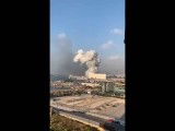 Hatalmas robbanás rázta meg Bejrútot