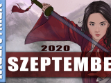 SZEPTEMBER (2020) MoziVárók - Mulán, Új mutánsok