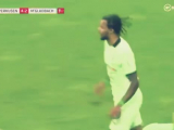 Lazaro scorpion kick goal vs Leverkusen