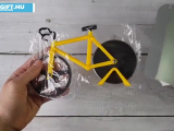 Kerékpáros pizza szeletelő unboxing - Bikegift.hu