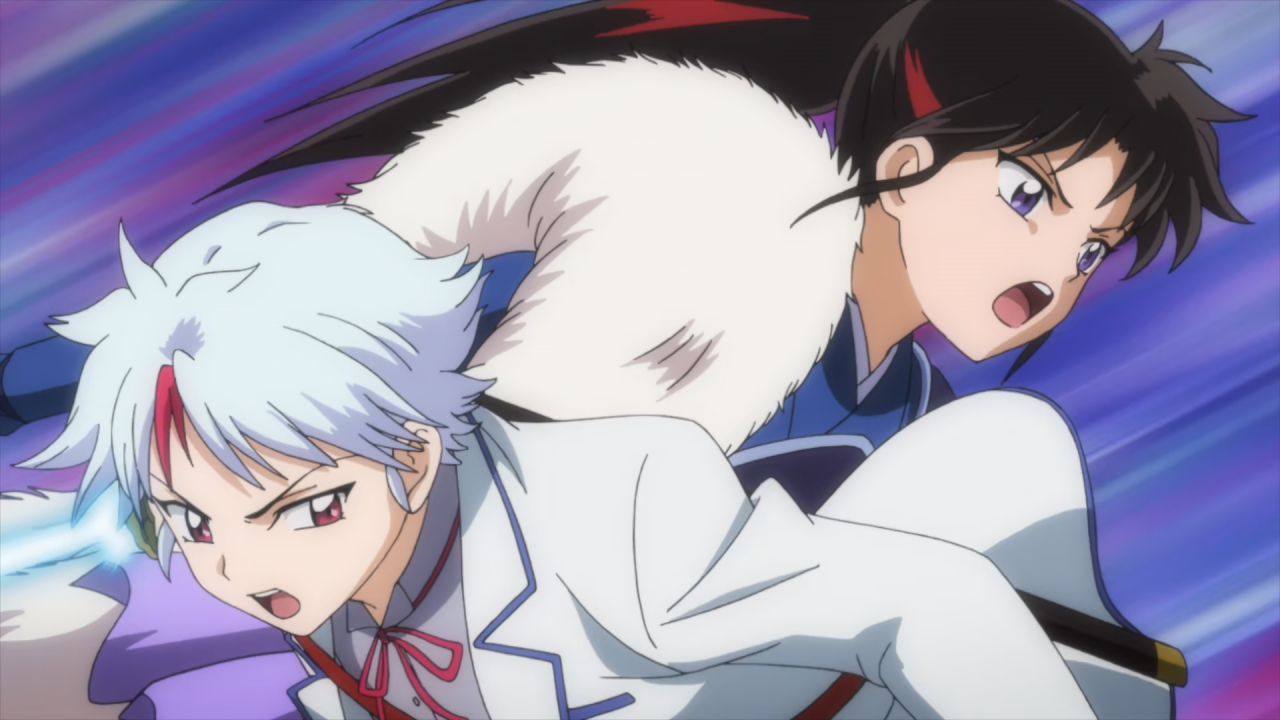 Hanyo no Yashahime Cap 17 🤯 SESSHOMARU Salva a sus HIJAS