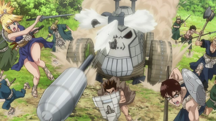 Dr. Stone: Stone Wars anime 07. rész magyar felirattal [NKWT]