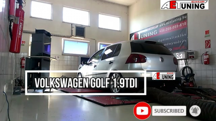 Volkswagen Golf 1.9TDI AET Chiptuning Ecotuning