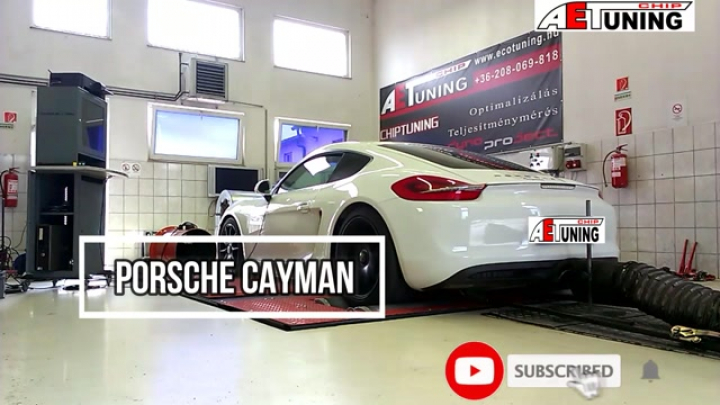 Porsche Cayman AET Chiptuning Ecotuning