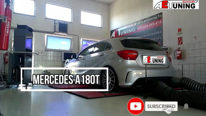Mercedes A180T AET Chiptuning Ecotuning