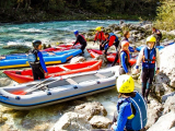 Rafting Soca river, Bovec (Soca Valley...