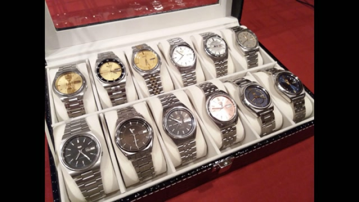 Prémium kategóriás SEIKO, kézi felhúzású, automata órák