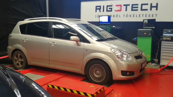 Toyota tuning, Corolla Verso 2.2D chiptuning Rigotech Chiptuning referencia