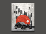 Legendás autók - animációs poszter