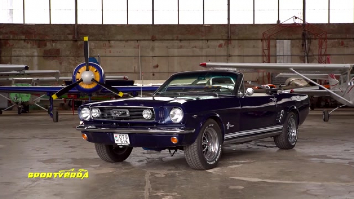 Mustang GT Cabrio 1966 - SportVerda teszt
