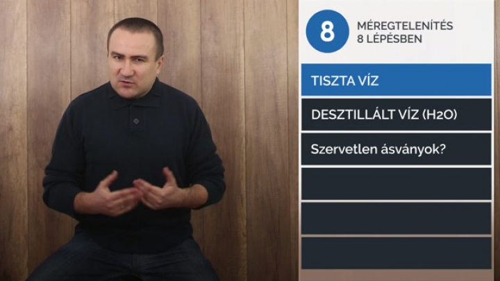 Méregtelenítés 8 lépésben