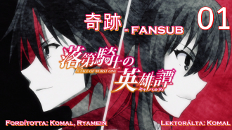 Rakudai Kishi no Cavalry - 01 BD (Magyar Felirattal) Rakudai Kishi no Cavalry - 01 BD (Magyar Felirattal)