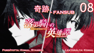 Rakudai Kishi no Cavalry - 08 BD (Magyar Felirattal) Rakudai Kishi no Cavalry - 08 BD (Magyar Felirattal)